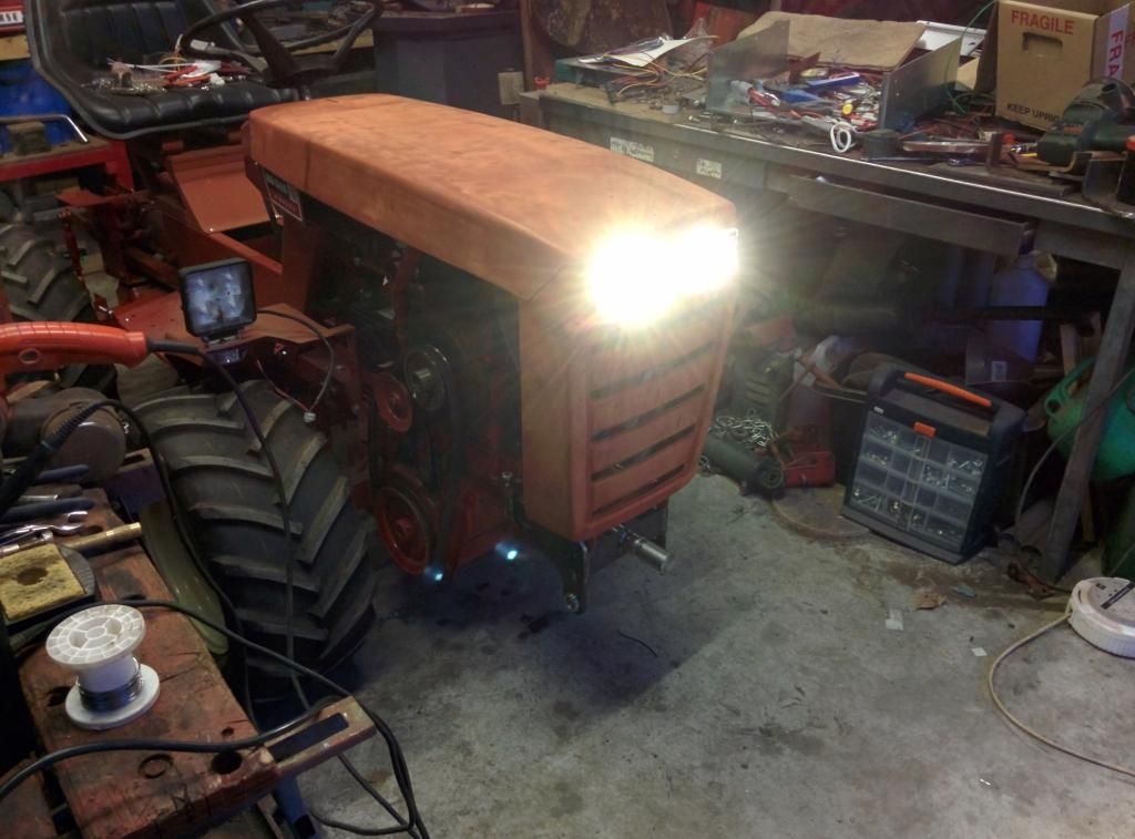 Diy LED headlights Wheel Horse Electrical RedSquare Wheel Horse Forum